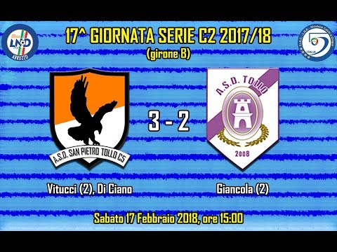 SAN PIETRO TOLLO C5 3 - 2 Futsal Tollo 2008 || Highlights 17^ Giornata Serie C2 (girone B)