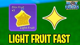 EASY WAY TO GET LIGHT FRUIT FAST IN BLOX FRUITS Roblox