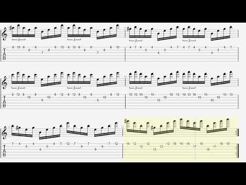 Basic arpeggio exercise