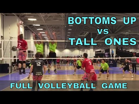 Bottoms Up vs Tall Ones (FULL GAME 3 Volleyball) - USAV 2017 Nationals