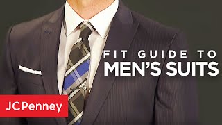 How a Suit Should Fit: Suit Fit Guide for Men | JCPenney