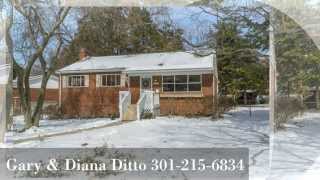 preview picture of video 'Kensington Maryland - SOLD 2014 Gary Ditto Listing 3701 Astoria Road'