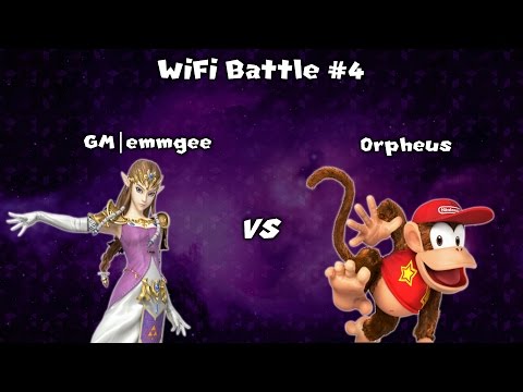 WiFi Battle #4 - GM | emmgee (Zelda) vs Orpheus (Diddy)