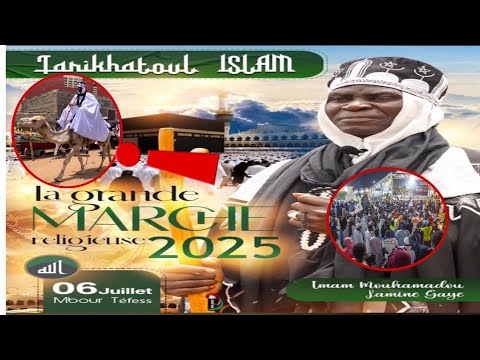 La grande marche religieuse 2025 mbour tefess ( imam mouhamadou lamine Gaye)