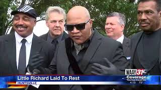 Little Richard buried in Huntsville cemetery