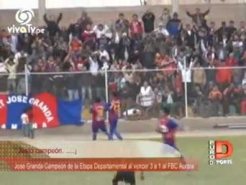 SPORT JOSE GRANDA 3 - 1 FBC AURORA 16-09-2012