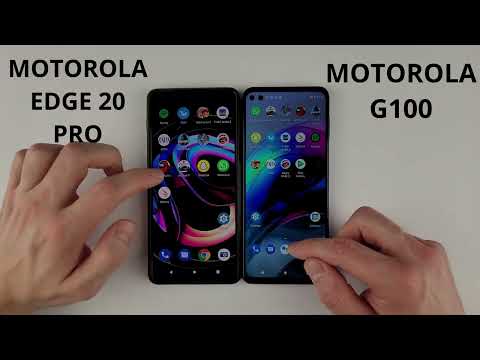 Motorola Edge 20 Pro vs Motorola G100 SPEED TEST