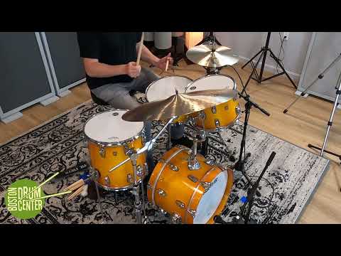 Ludwig Classic Maple Jazzette 18" / 12" / 14" & Snare Drum Set w/ VIDEO! Bop Kit Outfit Rounded Edges image 15