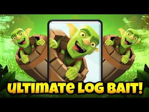 LOG BAIT IS BACK! CRAZY GOBLIN BARREL DECK - Clash Royale