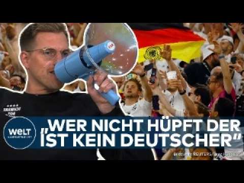 EM 2024: "Deutschland, Deutschland!" So sorgt der DFB-Vorsänger für Stimmung im Stadion!