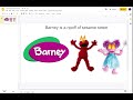 Elmo And Abby Cadabby Hates Barney And Friends For Amey Kamat