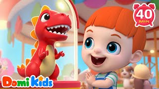 趣味抓恐龍 🦖🎯 | 恐龍大冒險 | 寶寶觀察力訓練 | 幼兒益智遊戲 | 親子互動兒歌🎵 | 寶貝多米