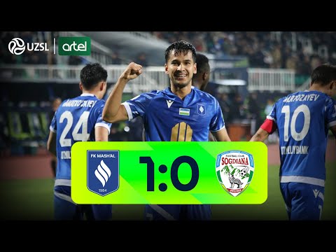 Superliga 3-tur. Mash’al - So‘g‘diyona bahsida kiritilgan gol va xavfli vaziyatlar (Highlights)