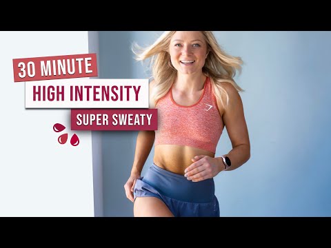 30 MIN FULL BODY POWER HIIT WORKOUT - Circuit Training, No Equipment