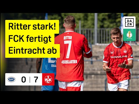 RSV Eintracht - 1. FC Kaiserslautern | DFB Pokal | DAZN Highlights