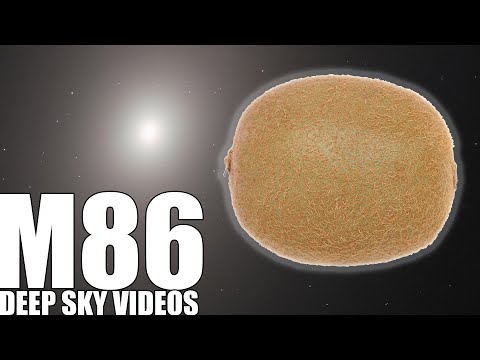 M86 - The Kiwi Fruit Galaxy - Deep Sky Videos