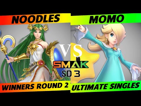 SMAK-SD3 Winners Round 2 - NoodleS (Palutena) vs. MoMo (Rosalina) - SSBU