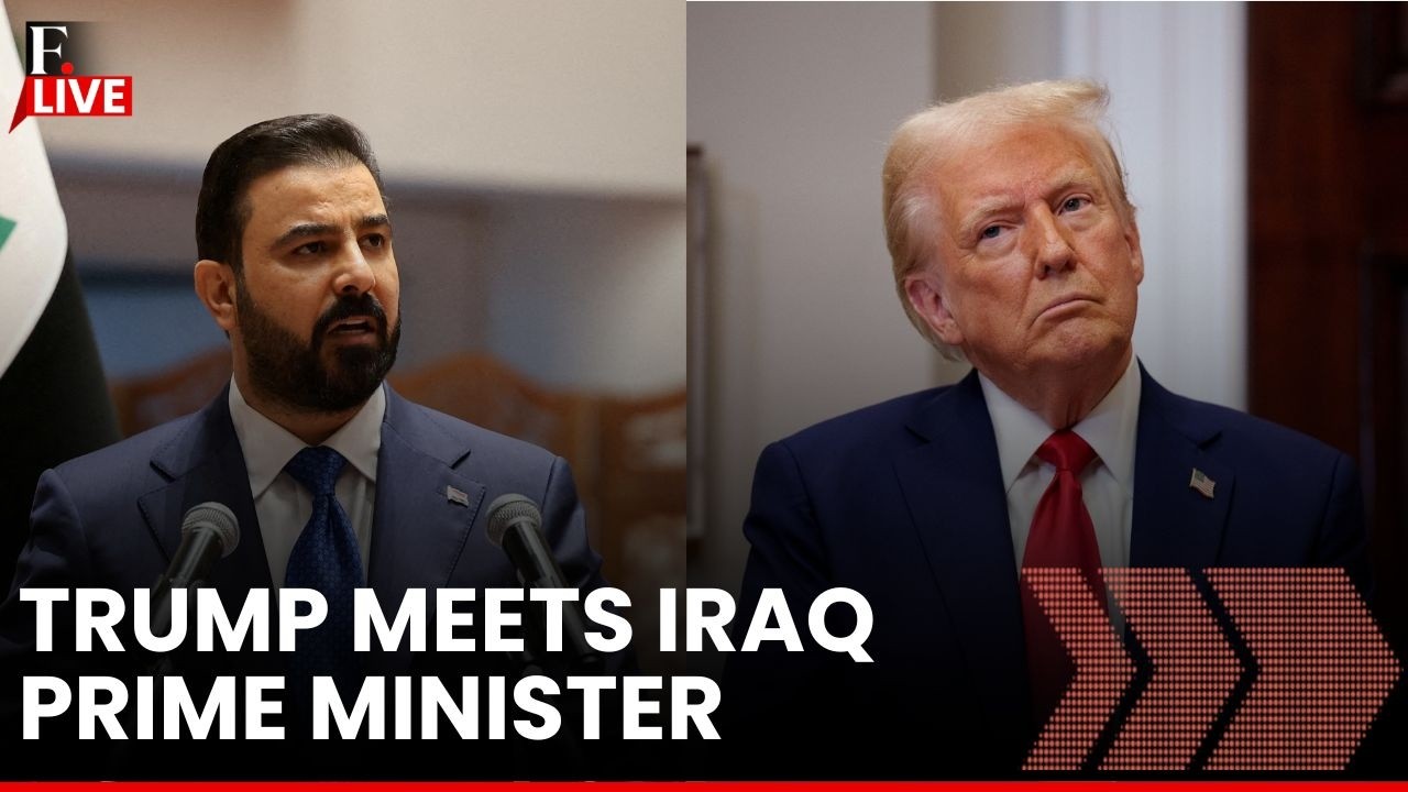 Trump LIVE: US President Donald Trump Meets Iraq Prime Minister Ali al-Zaidi