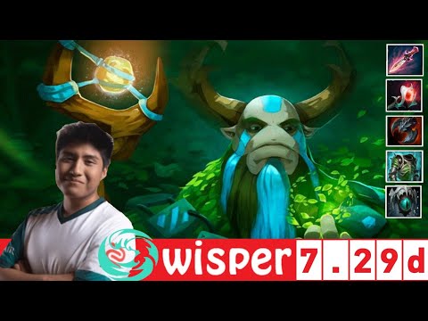 [DOTA 2] bc.Wisper the NATURE'S PROPHET [OFFLANE] [7.29D]