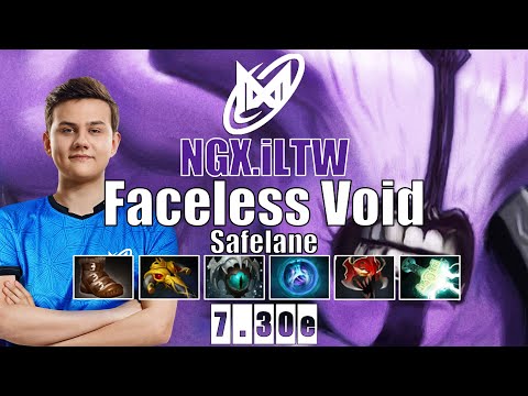 Faceless Void Safelane | NGX.iLTW | CRAZY CHRONOSPHERE TO GAIN MMR | 7.30e Gameplay Highlights