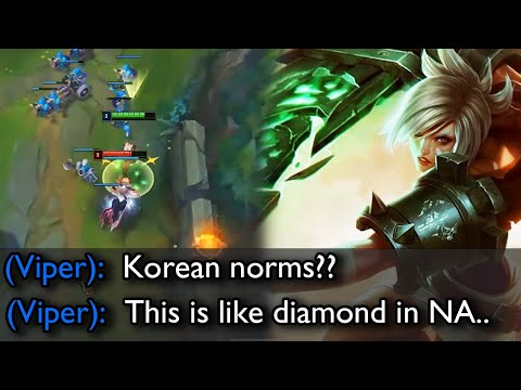 Rank 1 Riven has a hard time winning in Korean normal games (Level 1-30)