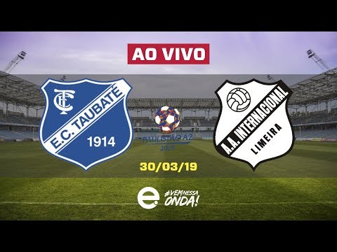 Taubaté X Inter de Limeira| Paulista A2 | 30-03-2019