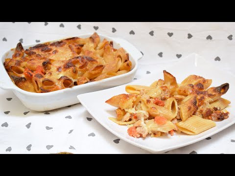 PASTA PASTICCIATA AL FORNO INTEGRALE CON SALSICCIA E MOZZARELLA