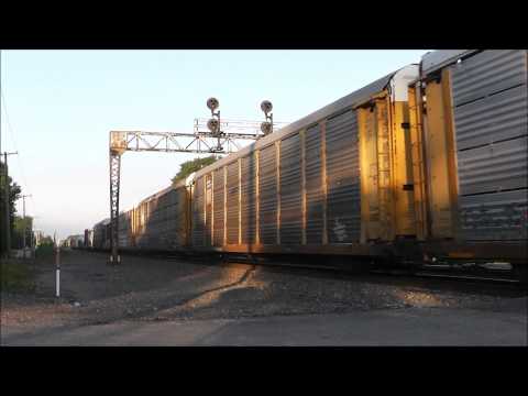Canadian Pacific 243 at Waterloo, Indiana, on NS's Chicago Line, 06.07.13