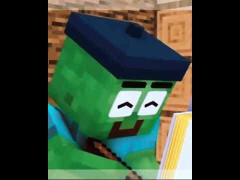 Baby Zombie drawing challenge with  feet ; Minecraft Animations #minecraft #shortvideo #shorts
