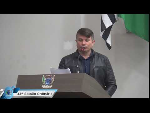 33ª Sessão Ordinária  da  Câmara Municipal de Álvares Machado - SP