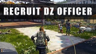 The Division 2 how to recruite a DZ officer