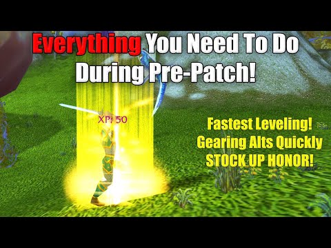 Everything You Need To Do During Pre-patch