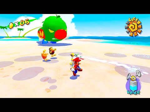 SUPER MARIO SUNSHINE Gameplay Walkthrough PART 5