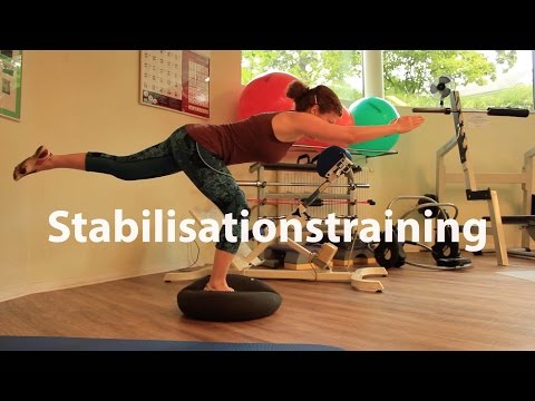 Stabilisationstraining zur Wettkampfvorbereitung