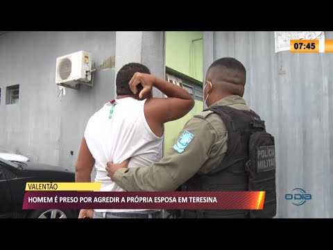 Homem suspeito de agredir a própria esposa é preso na Vila Irmã Dulce 22 03 2021