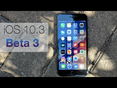 iOS 10.3 Beta 3 - What's New?