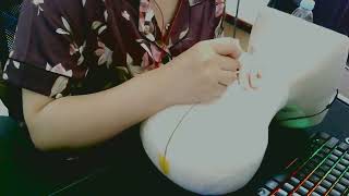 【ASMR】耳かき棒のみで耳かき。ear cleaning【No talking】