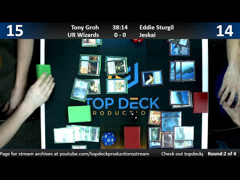 Modern w/ Commentary 10/18/18: Tony Groh (U/R Wizards) vs. Eddie Sturgill (Jeskai Control)