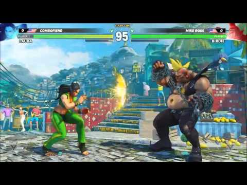 Street Fighter V - Combofiend (Laura) vs Mike Ross (Birdie)