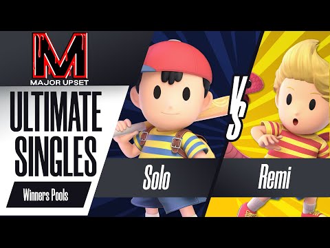 Solo (Ness) vs Remi (Lucas) - Ultimate Singles Winners Pools - MAJOR UPSET