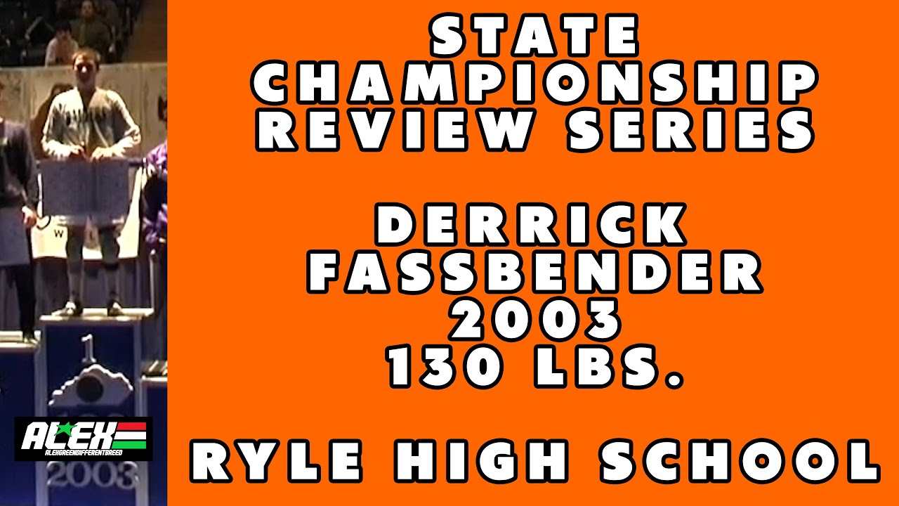 State Wrestling Championship match review w/ Derrick Fassbender (Ryle; 2003 130 bs.)
