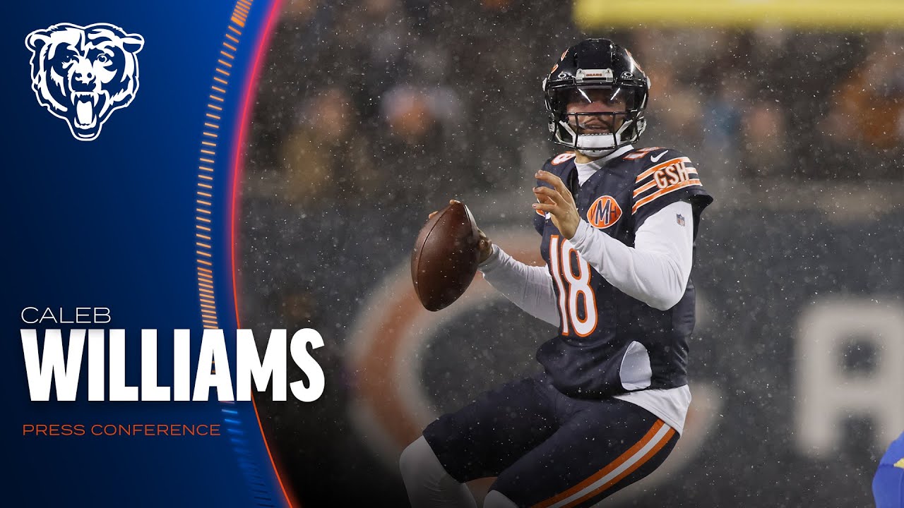 Caleb Williams on performance in Divisional Round loss to Rams | Press Conference