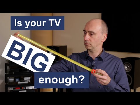 How far should I sit from my TV? (Distance Calculator) - Size-Charts.com - When size matters