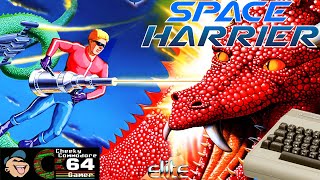 SPACE HARRIER – Commodore 64 (1986) | Elite's Ambitious Arcade Conversion