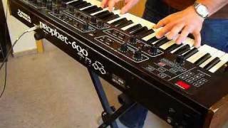 Video thumbnail for Sequential Circuits Prophet-600 Analog Synthesizer (1982) by RetroSound