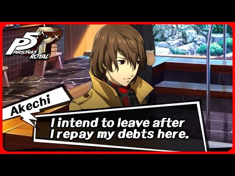Unused Akechi Refuge Temple Event - Persona 5 Royal