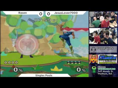 Mass Madness 30 SSBM - Rasen (Sheik) vs. JesusLover7000 (C. Falcon) - Melee Pools