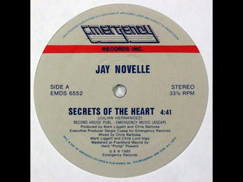 Jay Novelle - Secrets Of The Heart | 1985 (Freestyle)