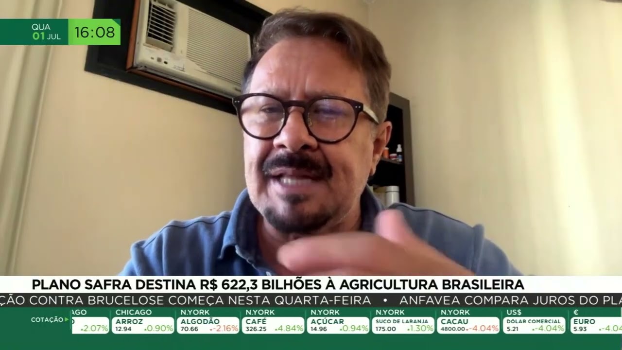 Plano Safra destina R$622,3 bilhões à agricultura brasileira