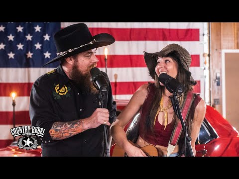 Willie Nelson's granddaughter and Waylon Jennings' grandson duet 'I Can Get Off On You' (Acoustic)